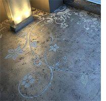 Home Dzine Self Levelling Cement Screed Floor In Kitchen Concrete Floors Flooring Diy Flooring