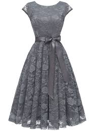 Free 2 Day Shipping Buy Market In The Box Women S Lace Dress Vintage Style Midi Dress Cap Sleeve Swing Belted Floral Dress Women Lace Dress Lace Dress Vintage