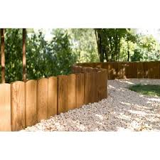 Bordure A Planter En Bois Dune L 115 X H 15 Cm Bordure Bois Deco Exterieur Jardin Traverse Chene
