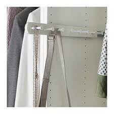Komplement Patere Coulissante Blanc 58 Cm Rangement Ikea Et Armoire Ikea