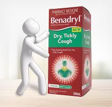 Dry Tickly Cough Syrup Benadryl Australia