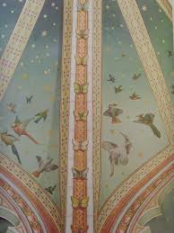 A William Burgess Painting Exactly The Style That Inspired Neil Jackie S Star Painted Ceiling And Decor Ceiling Art Wall Painting Decor Ceiling Murals