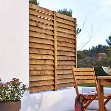 Kit Panneau Droit Avec Persienne 80x180 Cm Persienne Bois Panneau Bois Exterieur Persienne