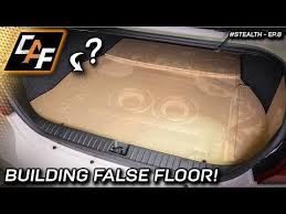 Building A False Floor Youtube Audio Design Car Audio Fabrication Car Audio