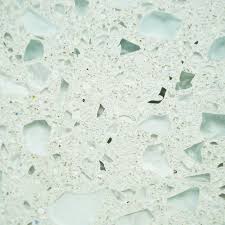 Fused Concrete And Recycled Glass Countertops Quartz Tiling Crushed Glass Flooring