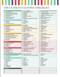 The Ultimate House Cleaning Comprehensive Checklist Printable Etsy House Cleaning Checklist Cleaning Checklist Printable Cleaning Checklist