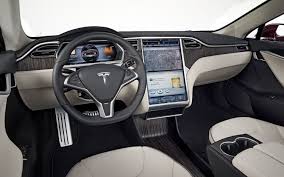 Tesla S Inside Is That A Full Touch Panel Finally
