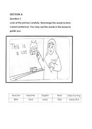 Soalan English Bi Bahasa Inggeris Tahun 2 Paper 2 English Exam Papers English Writing Skills English Writing