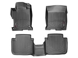 2013 Honda Accord Weathertech Floorliner Custom Fit Car Floor Protection From Mud Water Sand And Salt Weather Tech Weather Tech Floor Mats 2013 Ford Fusion