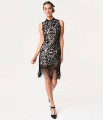Change It Up Nightly Dames A Stunning 1920s Style Cocktail Dress From Unique Vintage This Beautifu Inexpensive Cocktail Dresses Black Cocktail Dress Dresses