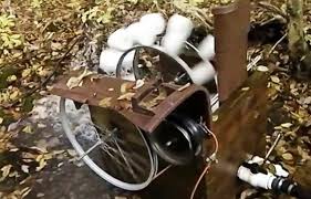 Diy Video How To Generate 24 X2f 7 Free Electricity From Across A Pond X2f Creek By Building A Ceiling Fan Al Ceiling Fan Motor Hydro Systems Diy Generator