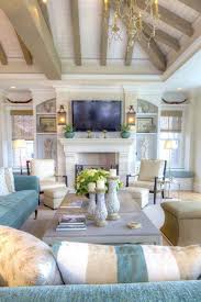 25 Chic Beach House Interior Design Ideas Spotted On Pinterest Beach House Interior Design Chic Beach House Cottage Living Rooms
