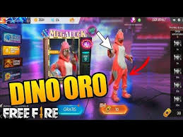 Rapido Nueva Luck Royale Oro Dino Rosa En Free Fire Youtube Instagram Luck