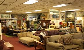 Furniture Thrift Store Decorating Where The Room Is Crowded With A Variety Of Furniture And The Arrangement Is Quite Good Getting Thrift Store Decorating