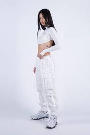 Hyein Seo Reflective L S Top Eclipse Cargo Pant Cargo Pants Fashion Pants