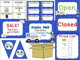 Post Office Dramatic Play Pack Dramatic Play Preschool Dramatic Play Dramatic Play Printables