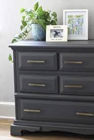 Gray Dresser Makeover Our Hammock House Grey Dresser Gray Dresser Makeover Furniture Makeover Diy