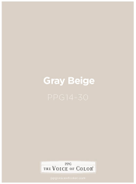 Gray Beige Paint Color Is A Part Of The Neutral Territories Collection By Ppg Voice Of Color Browse This Beige Paint Colors Grey Beige Paint Ppg Paint Colors