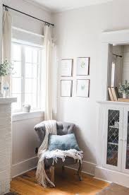 As The Weather Cools Down Be Sure To Break Out Extra Pillows Blankets And Those Cans Of Paint Eva Fr White Wall Paint Living Room Colors White Paint Colors