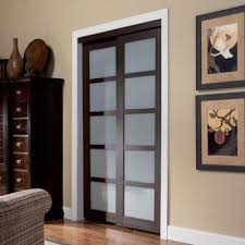 Truporte 2240 Series 60 In X 80 In Espresso 5 Lite Composite Universal Grand Sliding Door 249278 Doors Interior Sliding Doors Interior Modern Exterior Doors