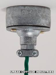 Traditional Ceiling Rose Galvanised Ceiling Pattress Factorylux Historic Lighting Ceiling Rose Wire Clamp