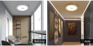 Motion Sensor Pir Led Ceiling Light For Stair Entrance Balcony Lighting Balcony Ceiling Entrance Led Light In 2020 Stair Lighting Balcony Lighting Ceiling Lights