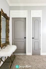 Gray Interior Door In Pewter Cast Interior Door Colors Grey Interior Doors Doors Interior