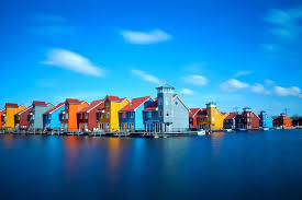 Groningen Netherlands Colourful Buildings Groningen Netherlands