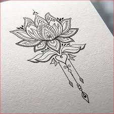 Dessin Fleur De Lotus Noir Et Blanc Stupefiant Dessin Fleur De Lotus Beau Fleur De Lotus Mandala Maiso Lotus Flower Tattoo Design Tattoos Flower Tattoo Designs