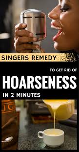 Singers Remedy To Get Rid Of Hoarseness In 2 Minutes Home Remedies For Laryngitis Throat Remedies Dry Throat Remedy