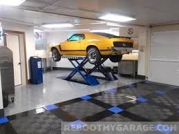 Epoxy Is Too Hard To Get Right Use Tiles Garage House Garage Interior Garage Design