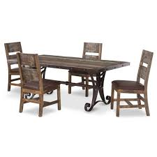 American Furniture Warehouse Virtual Store Ifd962table Mc Ifd967chair 967r 5pc Antique 5 Piece American Home Furniture Furniture Dining Chairs Furniture