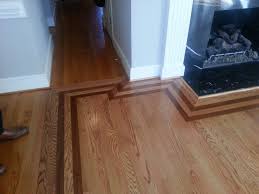 Poorly Executed Border Should Not Follow Every Change In The Wall Hardwood Floors Wood Floors Flooring
