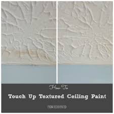 How To Touch Up Textured Ceiling Paint Reinvented Textured Ceiling Paint Ceiling Texture Painted Ceiling