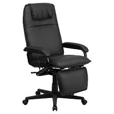 Flash Furniture High Back Leather Executive Reclining Swivel Office Chair Reclining Office Chair Black Office Chair Swivel Office Chair