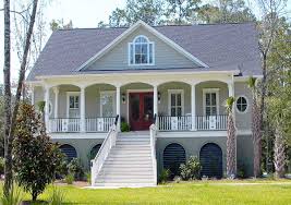 Plan 9152gu Low Country House Plan With Elevator Low Country Homes Country House Plan Southern House Plans
