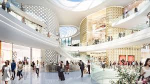 Sleek Modern Interior Design For Westfield Milan Shopping Centre Retaildesign Interiordesign Shopping Mall Design Shopping Mall Interior Mall Design