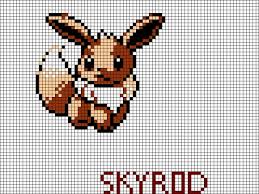 Pixel Art Evoli 1 Skyrod Youtube