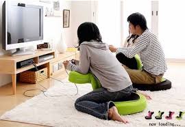 Buddy The Game Chair Lets You Comfortably Play Games On The Floor Gadgetsin Game Room Chairs Floor Chair Gaming Chair