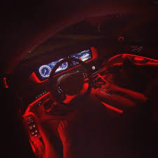 Mercedes Benz On Instagram You Can Choose Between 7 Ambient Light Colors In The New Mercedes Car Interior Accessories Red Interior Car Luxury Car Interior