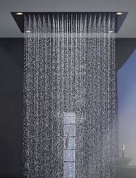 20 Awesome Rainfall Shower Head Design Ideas For Luxury Bathroom Bathroom Shower Heads Big Shower Waterfall Shower