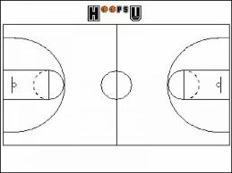 Half Court Basketball Diagram Basketball Valentine Boxes Template Printable Templates Printable Free