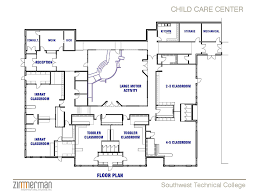 Facility Sketch Floor Plan Family Child Care Home Classroom Floor Plan Childcare Center Daycare Design