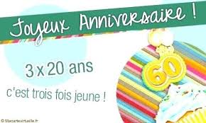 Carte Anniversaire 60 Ans A Imprimer Lovely Cartes Anniversaire 60 Ans A Imprimer G Carte Anniversaire 60 Ans Carte Anniversaire Carte Anniversaire A Imprimer