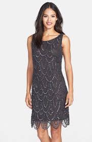 Pisarro Nights Embellished Mesh Cocktail Dress Regular Petite Available At Nordstrom Maxi Dress Cocktail Women Wedding Guest Dresses Mesh Cocktail Dress