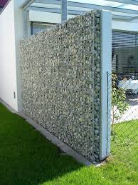Gabion Wall Design Ideas Garden Design Garden Privacy Fence Ideas House Fence Design Garden Wall Designs Fence Design