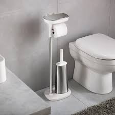 Serviteur Wc Easy Store Blanc Joseph Joseph Distributeur Papier Toilette Serviteur Wc Stores Blancs
