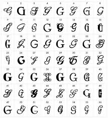 Image Result For Letter G In Different Styles Letter G Tattoo Tattoo Lettering Lettering Fonts