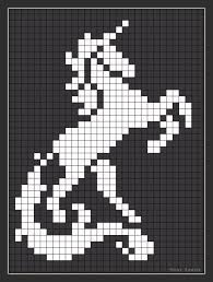 Pixel Art Licornepixel Art Licorne Mod C2 A8le Perle Hama Tokidoki Avec Licorne Noire Et Bla In 2020 Pixel Art Pattern Pixel Art Templates Unicorn Cross Stitch Pattern