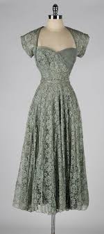 Vintage 1940 S Sage Green Lace Cocktail Dress 1stdibs Com Cocktail Dress Lace Lace Dress Vintage Evening Dresses Vintage